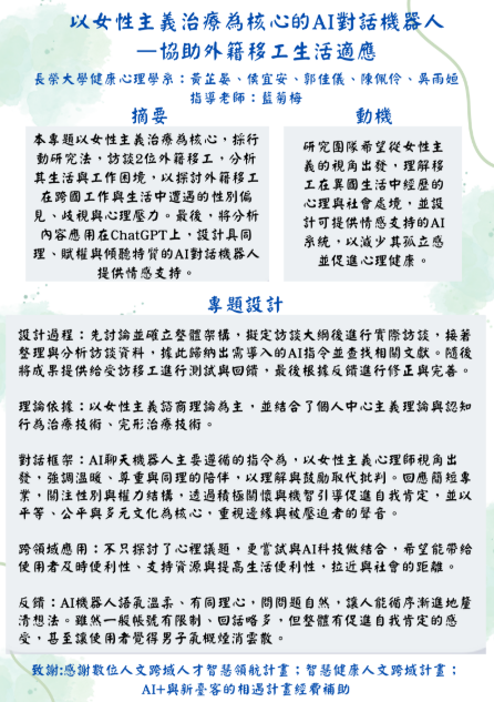 數位人文計畫 - 學研海報