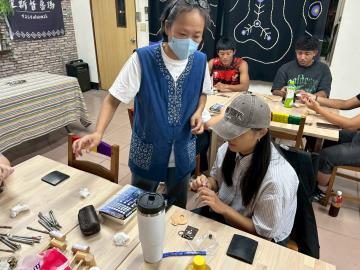 114.11.05原住民族皮雕手作課程