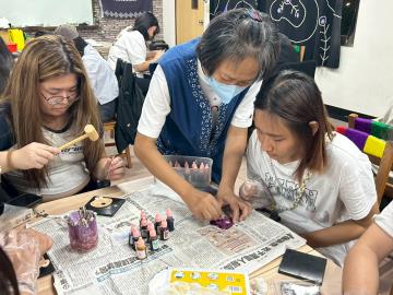 114.11.05原住民族皮雕手作課程