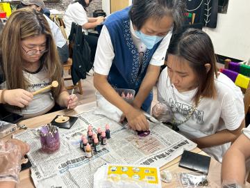 114.11.05原住民族皮雕手作課程