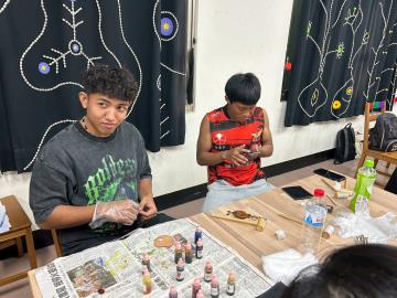 114.11.05原住民族皮雕手作課程