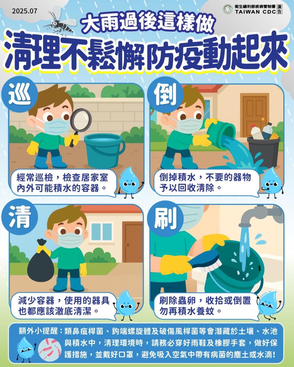 登革熱宣導海報