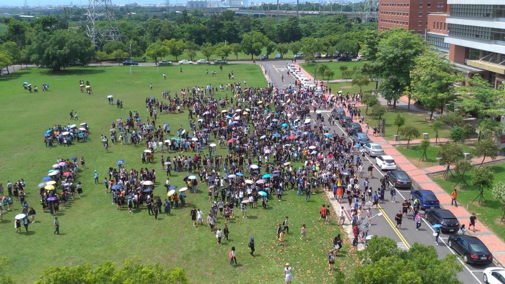 國家防災日 長榮大學舉辦地震避難演練