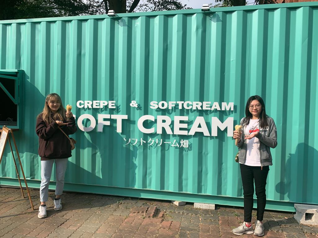 日本富山美食   可麗餅、霜淇淋、香蕉鮮奶15日在長榮大學開店販售