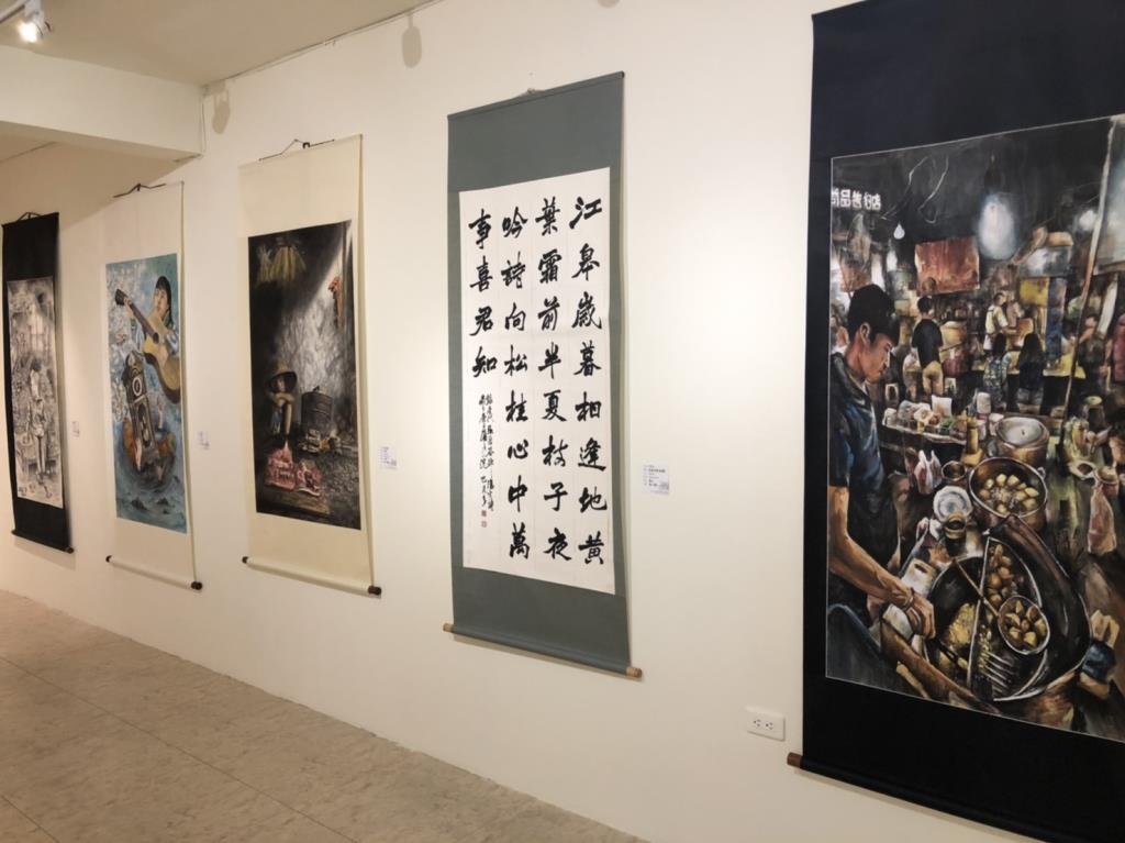 展現南部高中生創作力   長榮大學書畫系舉辦「南台灣書畫藝術交流展」