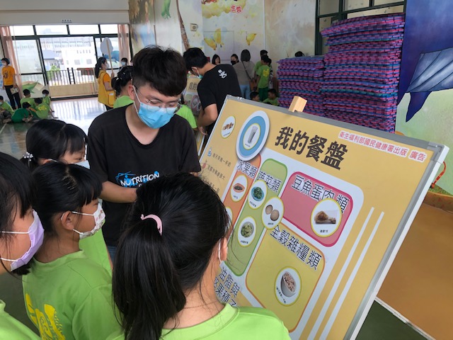 教導學童「聰明選、健康吃」 保健營養系與台南市教育局攜手啟動校園營養教育巡迴列車