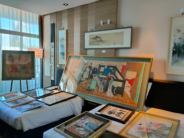 飯店房間化身藝廊「2021ART KAOHSIUNG 高雄藝術博覽會」 書畫系唯一私校獲邀參展