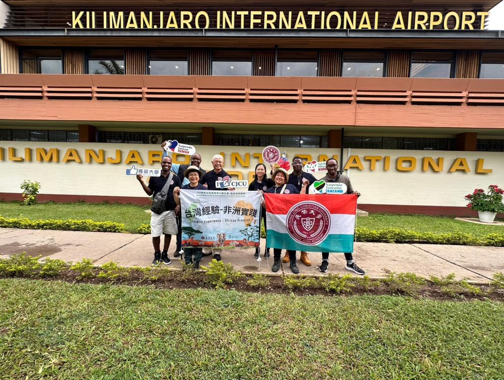 USR團隊於8月3日抵達坦尚尼亞Kilimanjaro機場