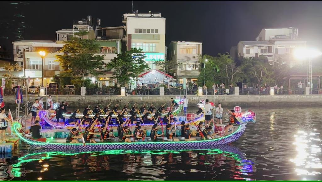 體驗端午節文化 管理學院越南籍學生參加2024臺南市國際龍舟錦標賽