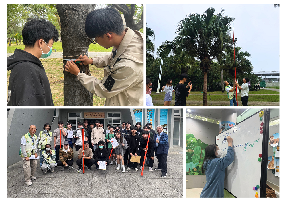綠能系環境倫理課程 - 巴克禮公園及樹木碳匯計算