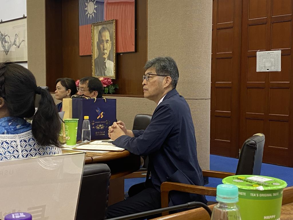 長榮大學孫惠民代理校長特別出席國立中正大學舉辦之USR大聯盟成立大會