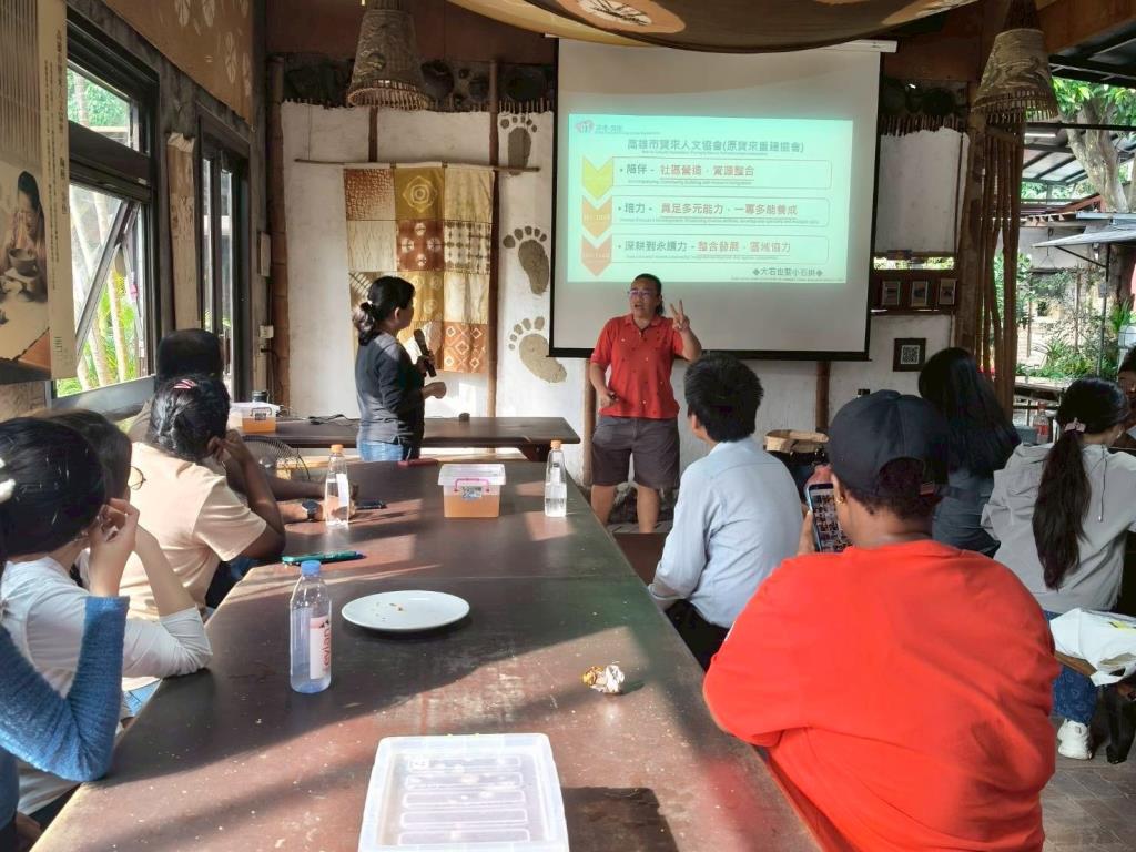 寶來人文協會李婉玲執行長分享檨仔腳經驗