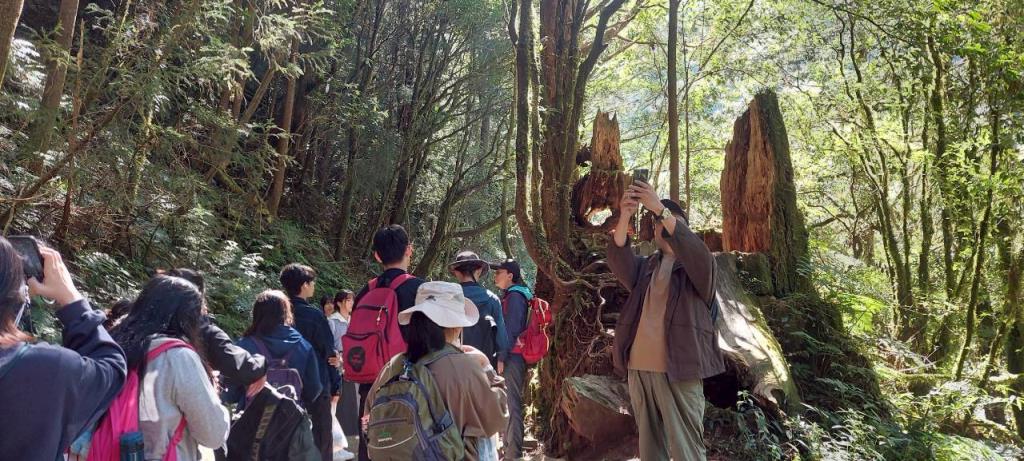 老師講解筏木歷史小故事