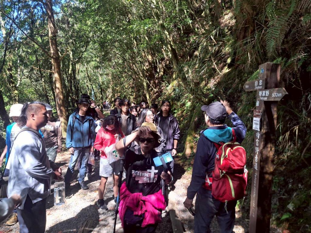 講解步道路線小知識