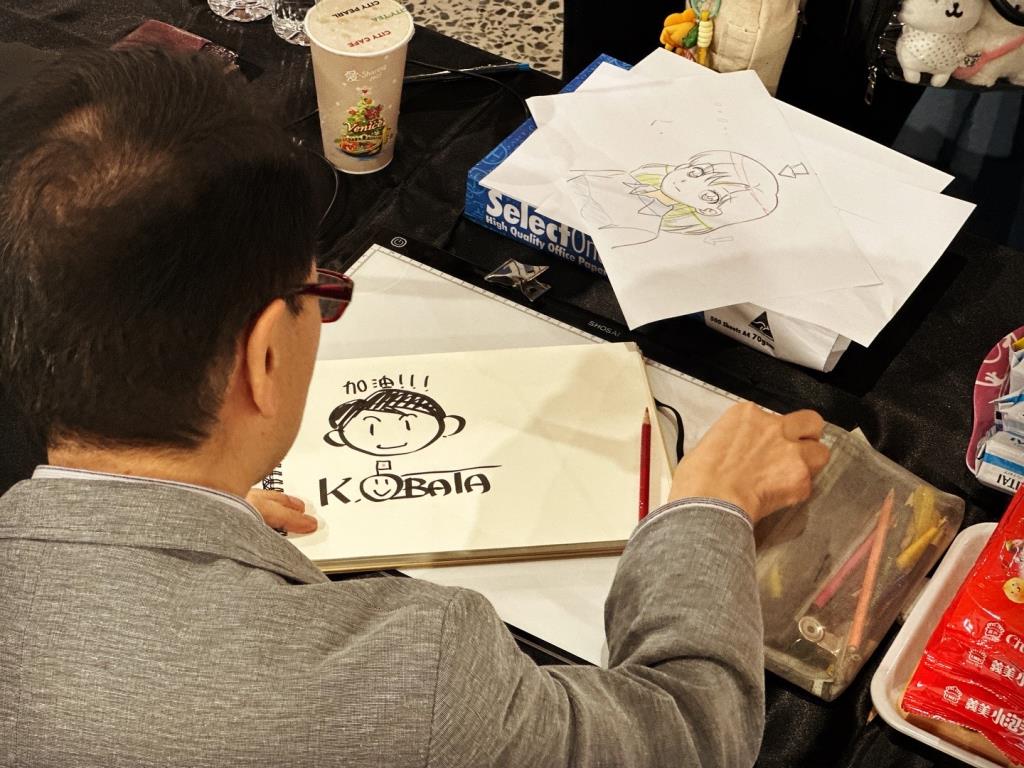 小幡公春老師與數媒系學生交流