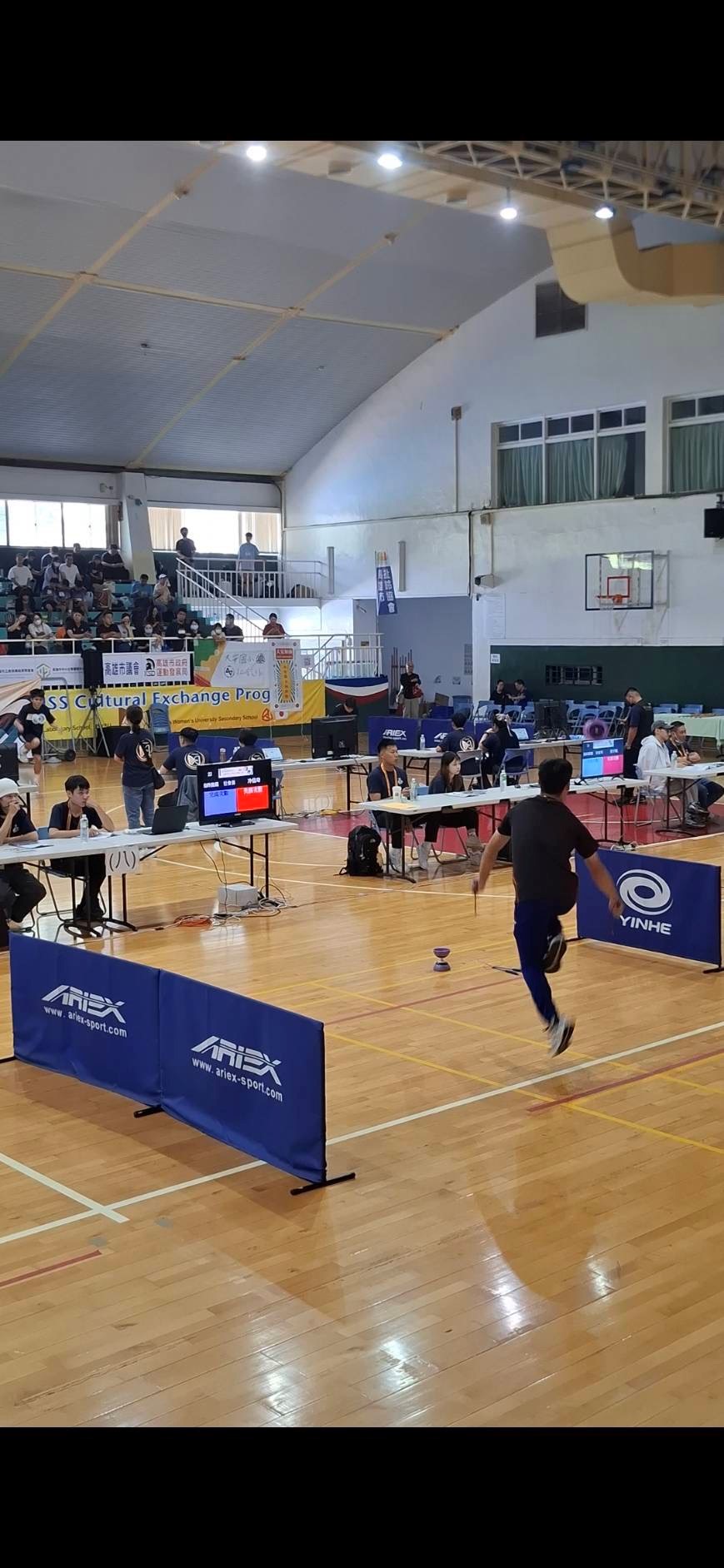 「2025高雄國際扯鈴邀請賽」比賽現場