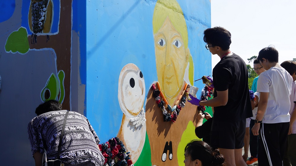 沙崙支線台鐵橋下綠美化歷程&實作