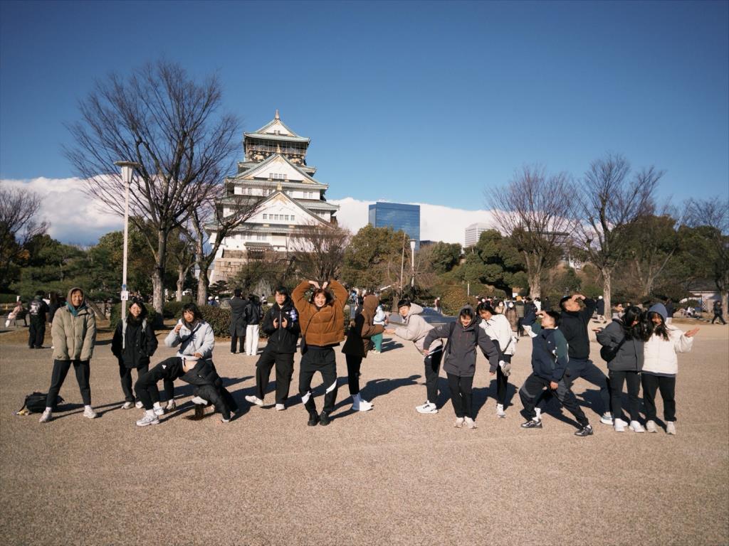 長榮女籃參觀大阪城