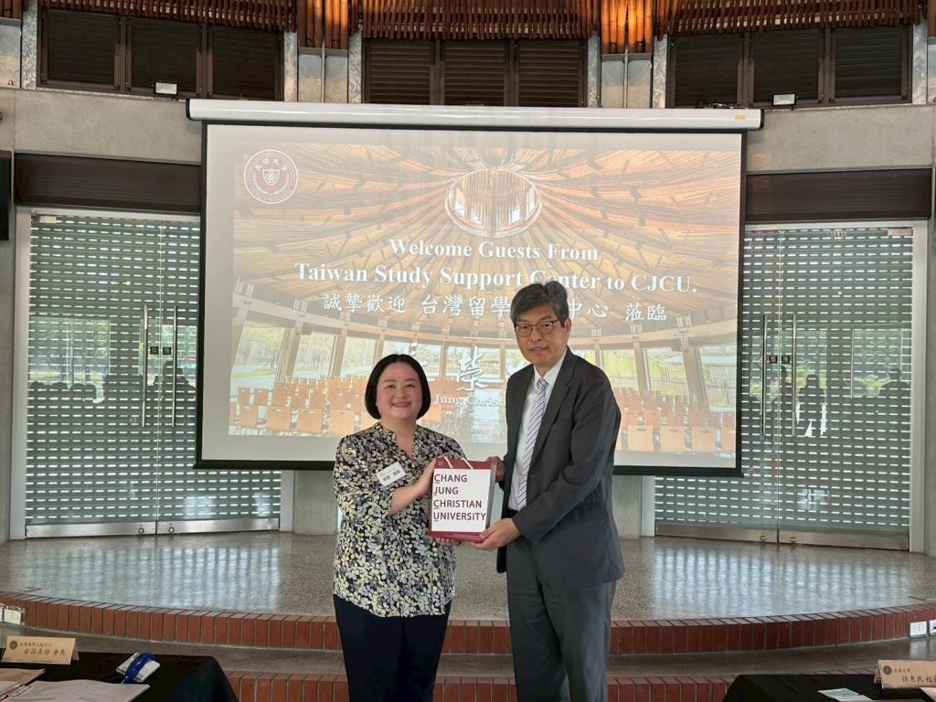 臺灣留學支援中心率團參訪長榮大學 深化交流體驗優質校園環境