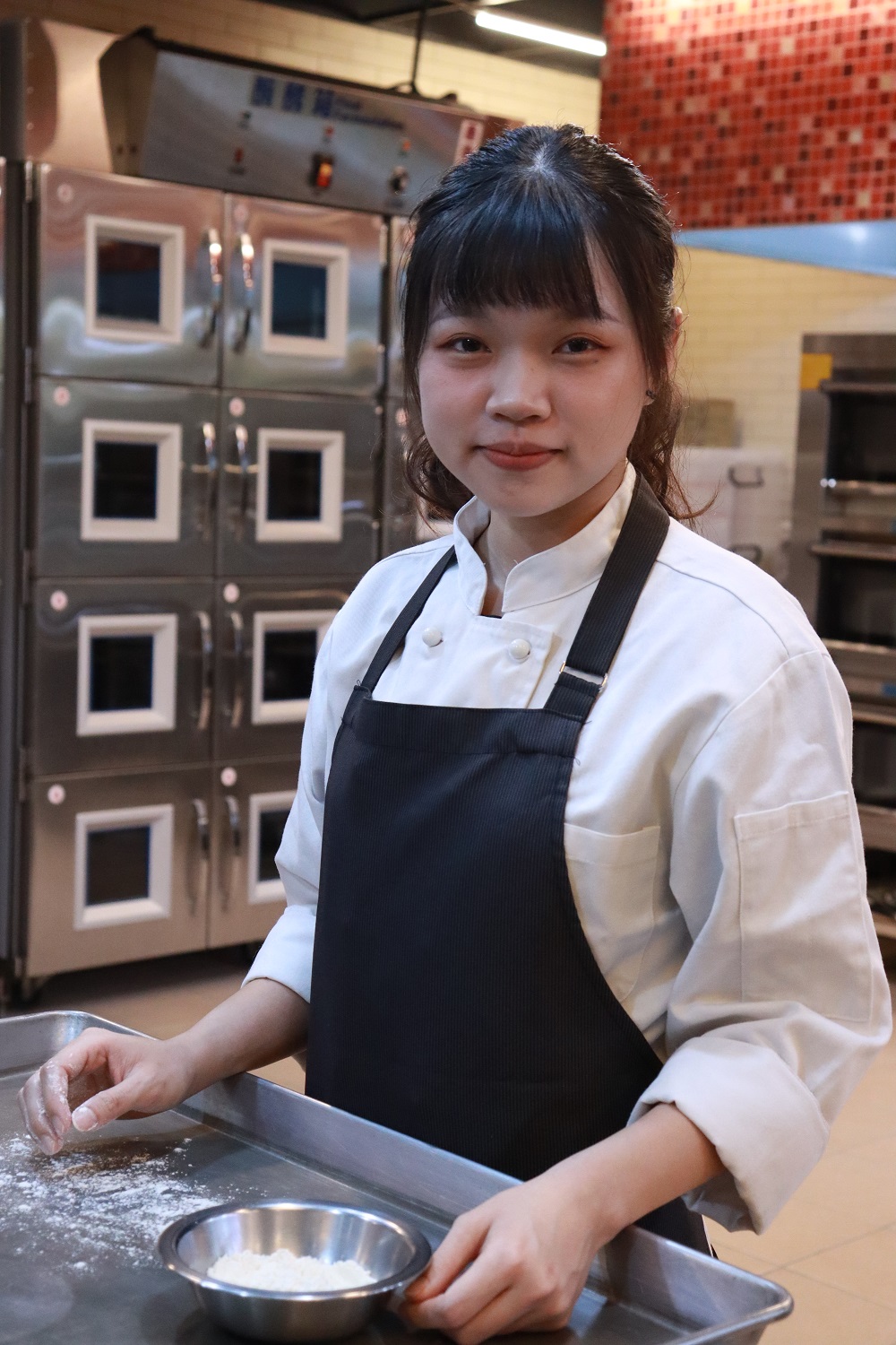 「能在客人還沒開口前，預先察覺需求並提供所需，就是我想做到的服務境界。」 觀餐系蔡佩均於「雲品溫泉酒店」實習