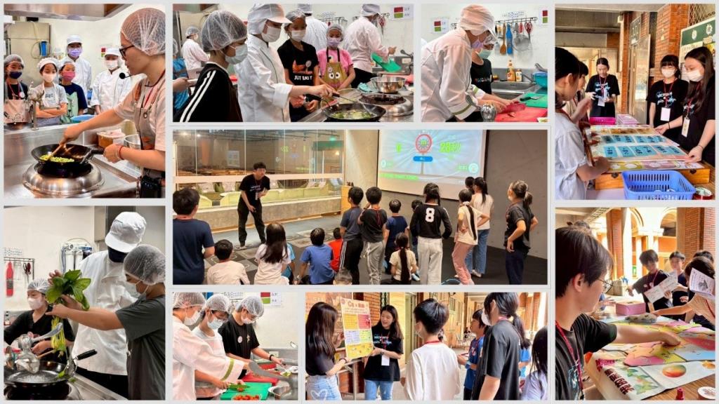 在帶領中學習　在實踐中成長 ~ 長榮營養系的食育行動