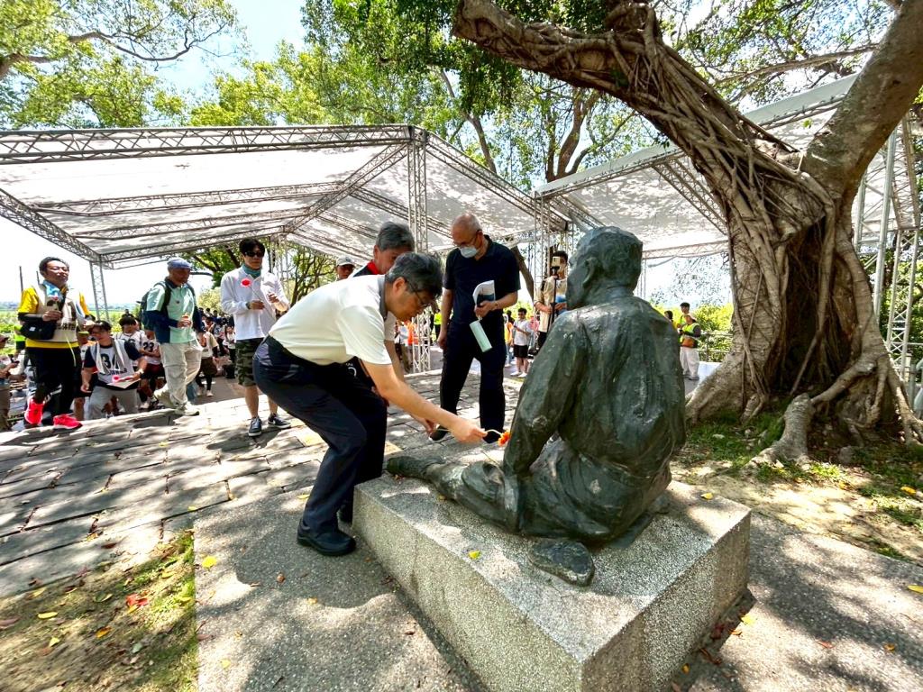 第二十屆臺江水日登場　長榮大學師生騎行響應「愛鄉護水」敬八田