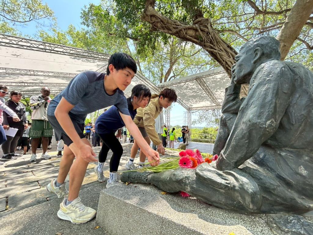 第二十屆臺江水日登場　長榮大學師生騎行響應「愛鄉護水」敬八田