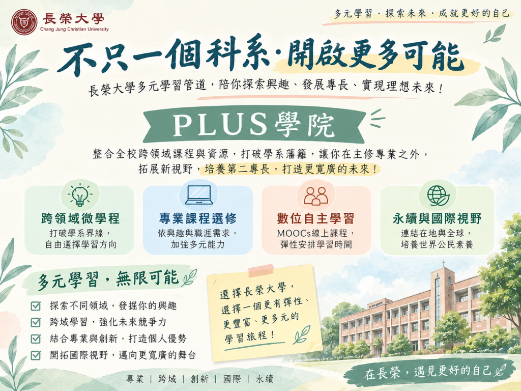 長榮大學115學年度分發入學表現亮眼 打造「一專多能」學習路徑迎新生