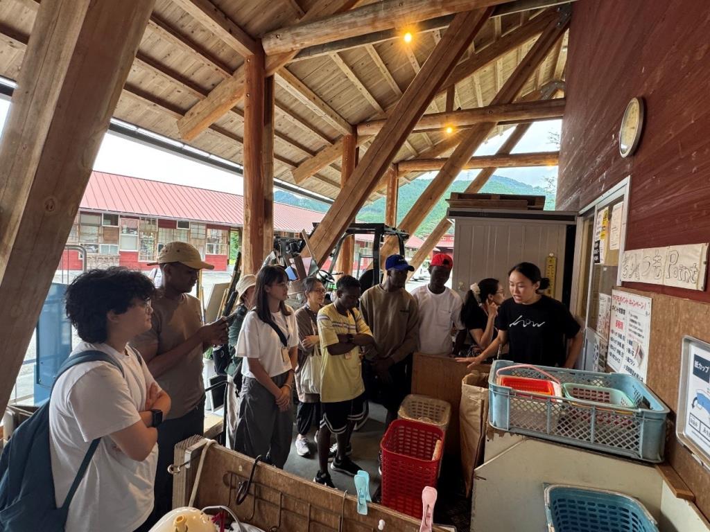 從上勝町學習零廢棄 長榮大學跨域師生再赴日本展開永續實踐之旅