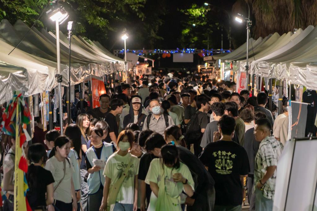 社團舞台嗨翻星空夜　長榮大學社團博覽會展現青春活力
