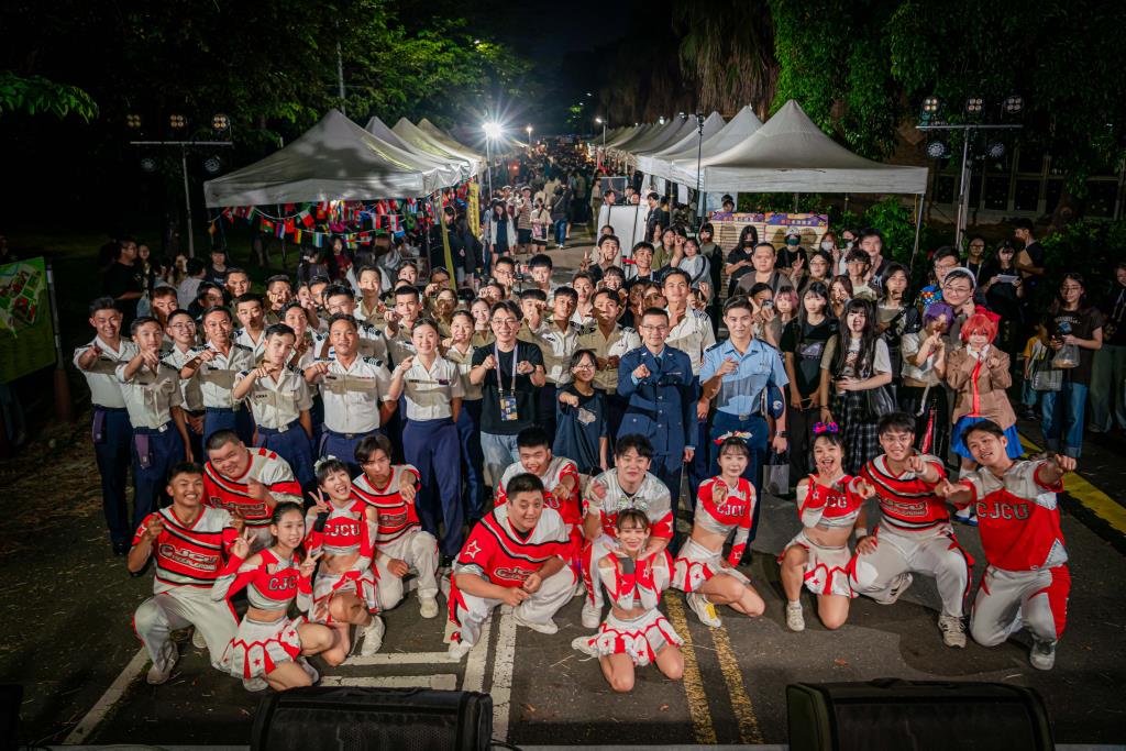 社團舞台嗨翻星空夜　長榮大學社團博覽會展現青春活力