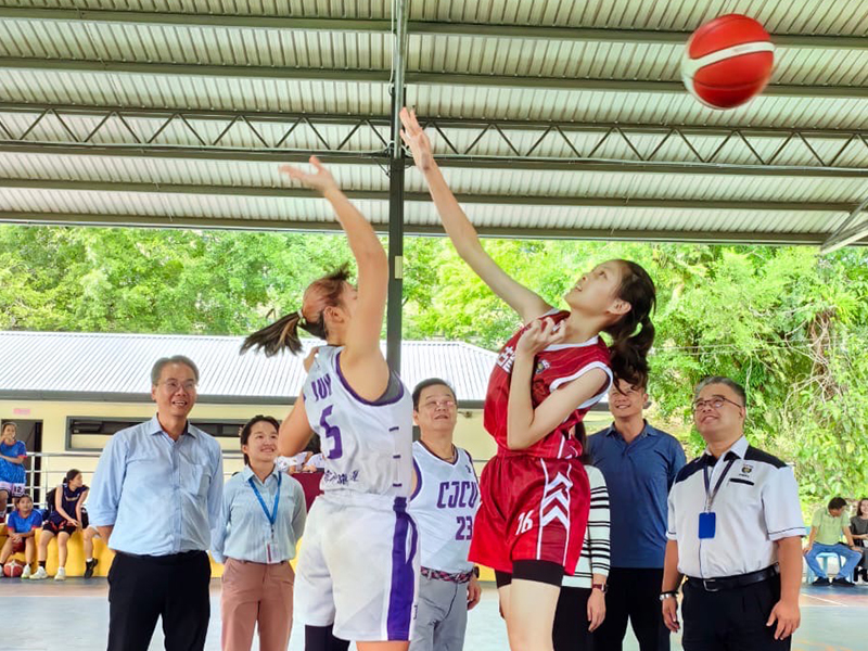 CJCU Visits to Partner Schools in East Malaysia & Women’s Basketball Team’s Overseas Friendship Games
