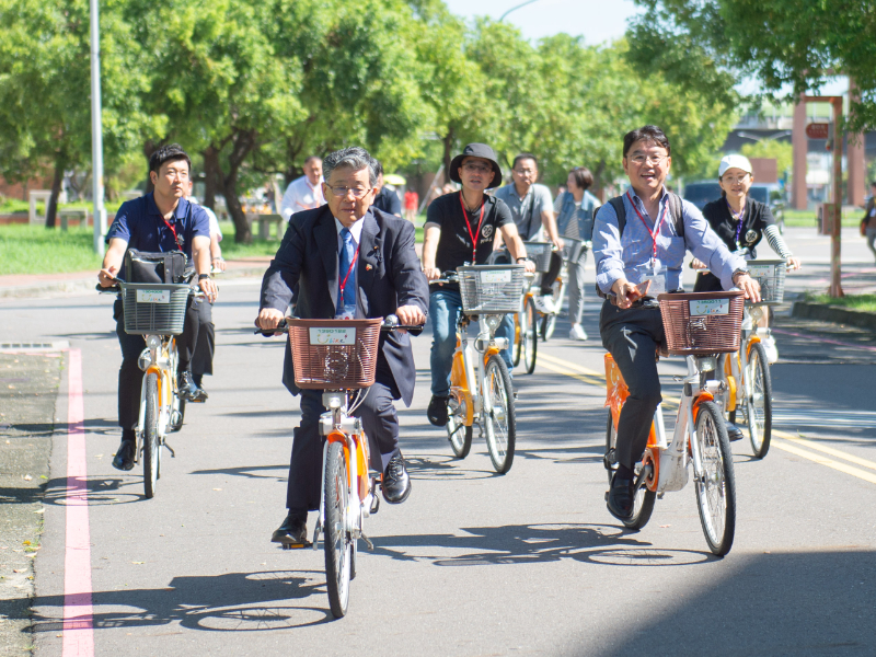 Visit of Members of Taiwan-Japan Exchange Summit to CJCU for Achievements in Environmental Protection and Ecological Education