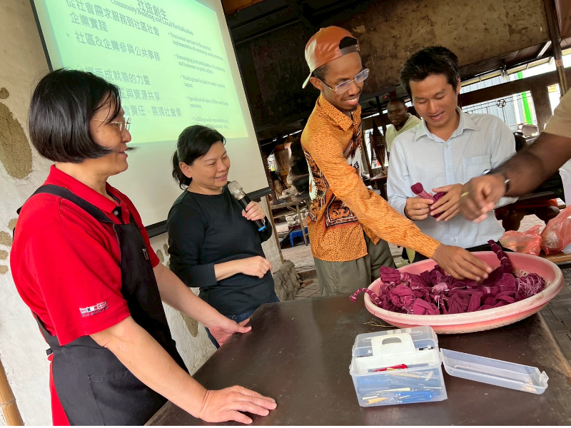 這是關於【USR國際交流｜國際生在檨仔腳見證社區浴火重生的永續力量】這一則訊息的封面圖片