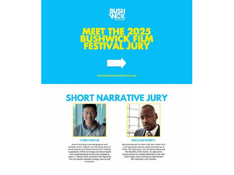 這是關於【大傳系林見坪導演擔任國際影展評審，作品《小黃花》橫跨五大洲累積50+國際獎項】這一則訊息的封面圖片