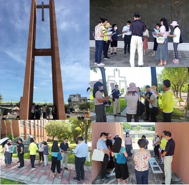 2022/08/26 CJCU Campus walking prayer, pleading our Lord to Bless us forever