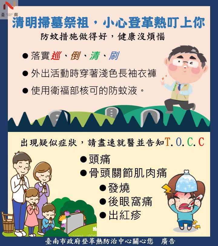 清明祭祖與踏青出遊防蚊