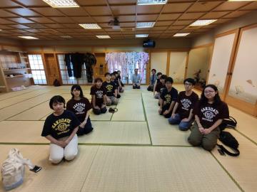 2019.09.10-09.11函館大学学生11名、先生2名が本学を訪問
