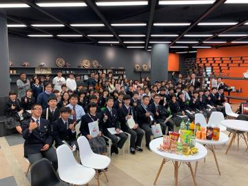 2019.12.10熊本県立水俣高等学校一行が本学を訪問