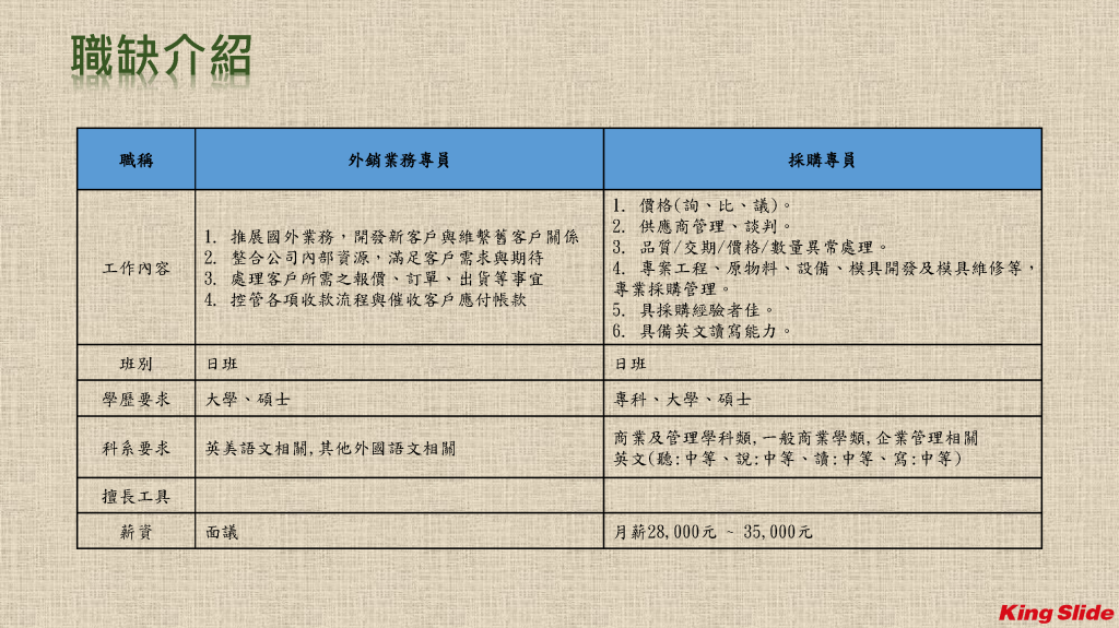 川湖科技股份有限公司徵才資訊