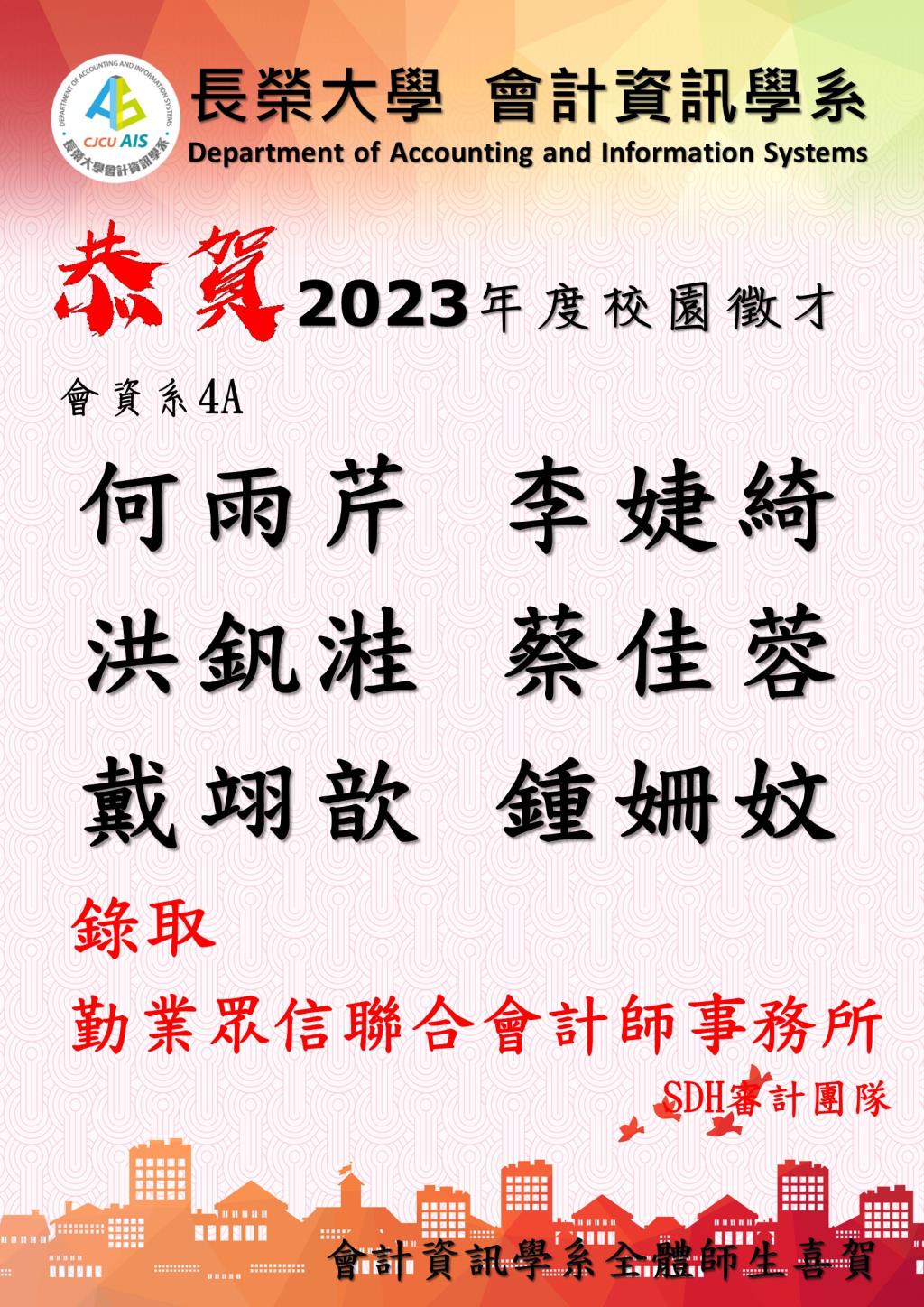 🎊校園徵才錄取名單【自2022年起】
