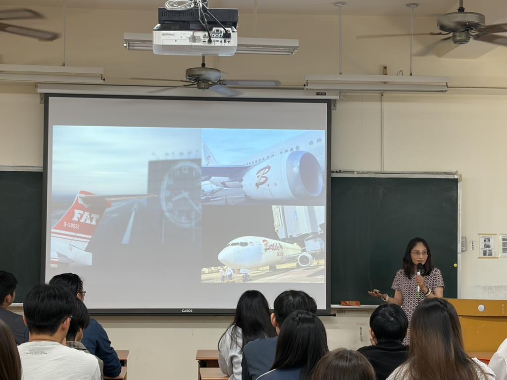 【航管系學術專題講座】航向國際職場第一站:外籍航空與地勤代理的「神隊友哲學」