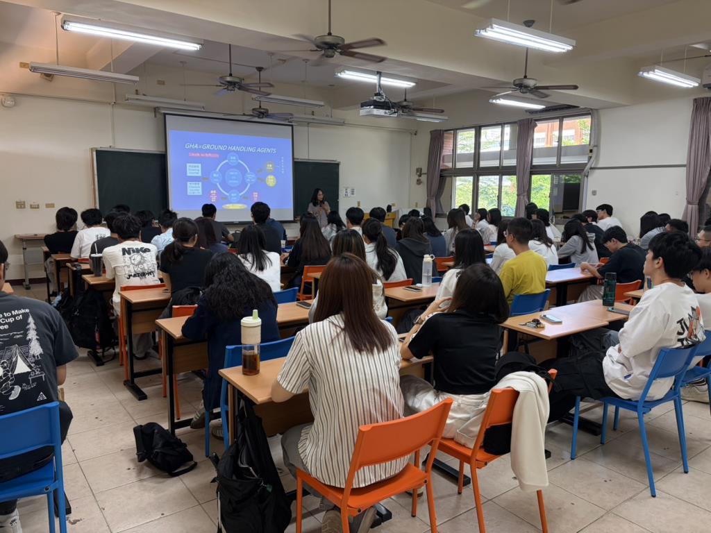 【航管系學術專題講座】航向國際職場第一站:外籍航空與地勤代理的「神隊友哲學」