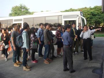 2014年3月24日「台南航空站及亞洲航空公司校外參訪」