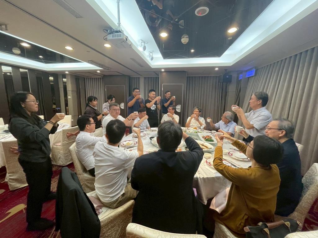 土開系舉辦謝舜傑主任榮退餐會 感謝奉獻並祝福退休新生活