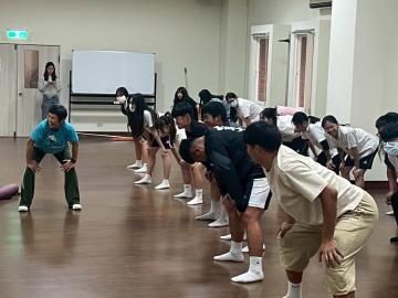 20250121林園高中體驗課程有氧舞蹈