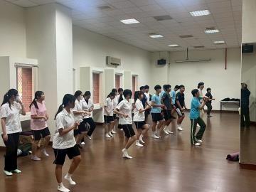 20250121林園高中體驗課程有氧舞蹈