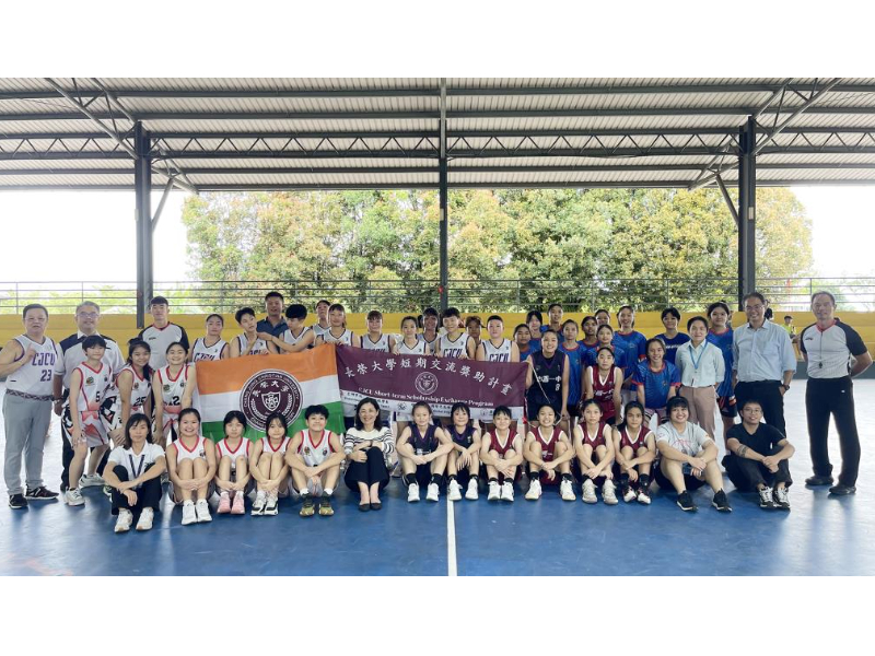 連結東馬夥伴學校情感 長榮大學女籃校隊展開海外籃球友誼賽