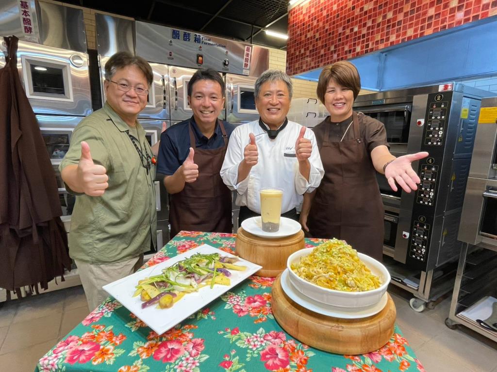 圖片1 宮古島教師體驗臺灣特色料理實作課程