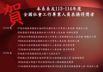 優秀系友獲獎事蹟